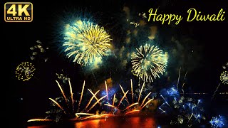 Bright Fireworks colorful fireworks 3d golden and green Flares And Smoke On Dark Sky In 4K Download screenshot 5