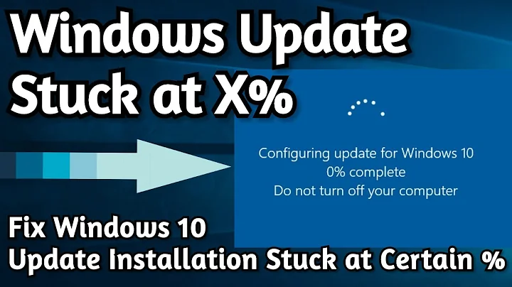 How to Fix Windows Update Stuck at Random Percentage %