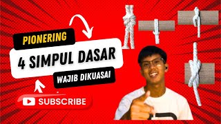 4 ESSENTIAL KNOTS YOU MUST MASTER || SCOUTING TUTORIAL || Watch until the end