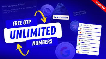 Get FREE SMS Numbers || Unlimited OTP Bypass 2025