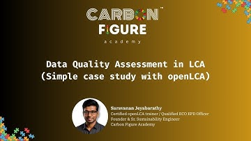Data quality assessment in LCA | Simple case study with openLCA