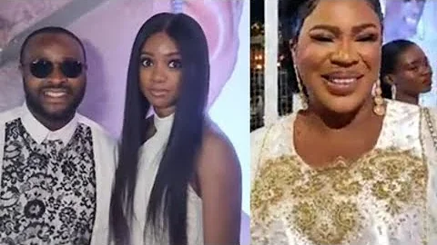 NOLLYWOOD ACTRESS FEMIADEBAYO, IRETI OSAYEMI,FATHIA BALOGUN STORM TO NEW YR KI DE ULTIMATE ALL WHITE