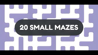 20 Small Mazes Game Trailer