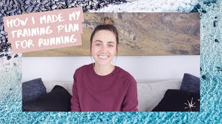 How I Made My Training Plan For Running