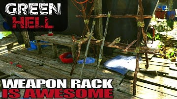 WEAPON RACK IS AWESOME | Green Hell | Let