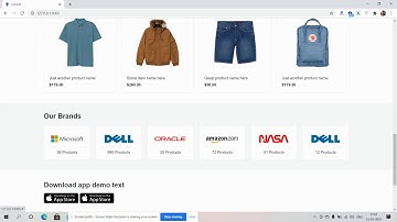 Laravel 8 Ecommerce Templates Free