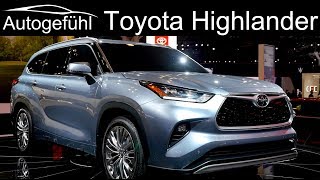 All-new Toyota Highlander 2020 Exterior Interior Premiere - Autogefühl