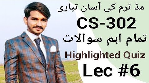 CS302 Lecture 6|VU Short lectures by Amir|mid term preparation|CStudy with Amir|Logic gates