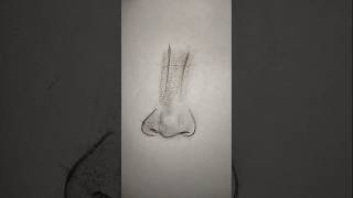 How to draw a nose 👃/drawing#art#drawing#draw#shorts