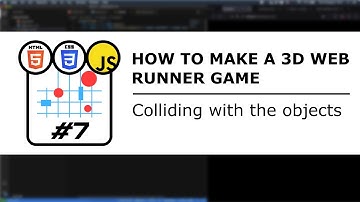 Colliding with the objects / Making a 3D web runner game #7
