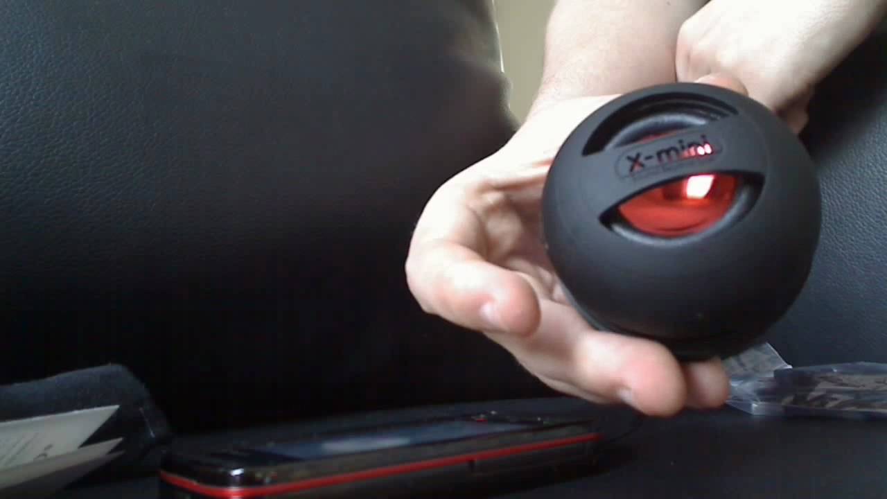 XMI X-Mini II Capsule Speaker - Big Sound in a Small Size 