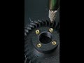 Melting inserts into the New Tombstone-324 Steam Turbine. #3Dprint #Steam #Turbine #Engine