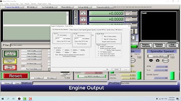 Thiết lập đơn vị và điều khiển motor trong Mach3 -Set the Unit and set the motor output in Mach3 P.2
