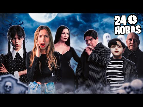 24 HORAS COM A WANDINHA, MORTÍCIA E FAMÍLIA ADDAMS