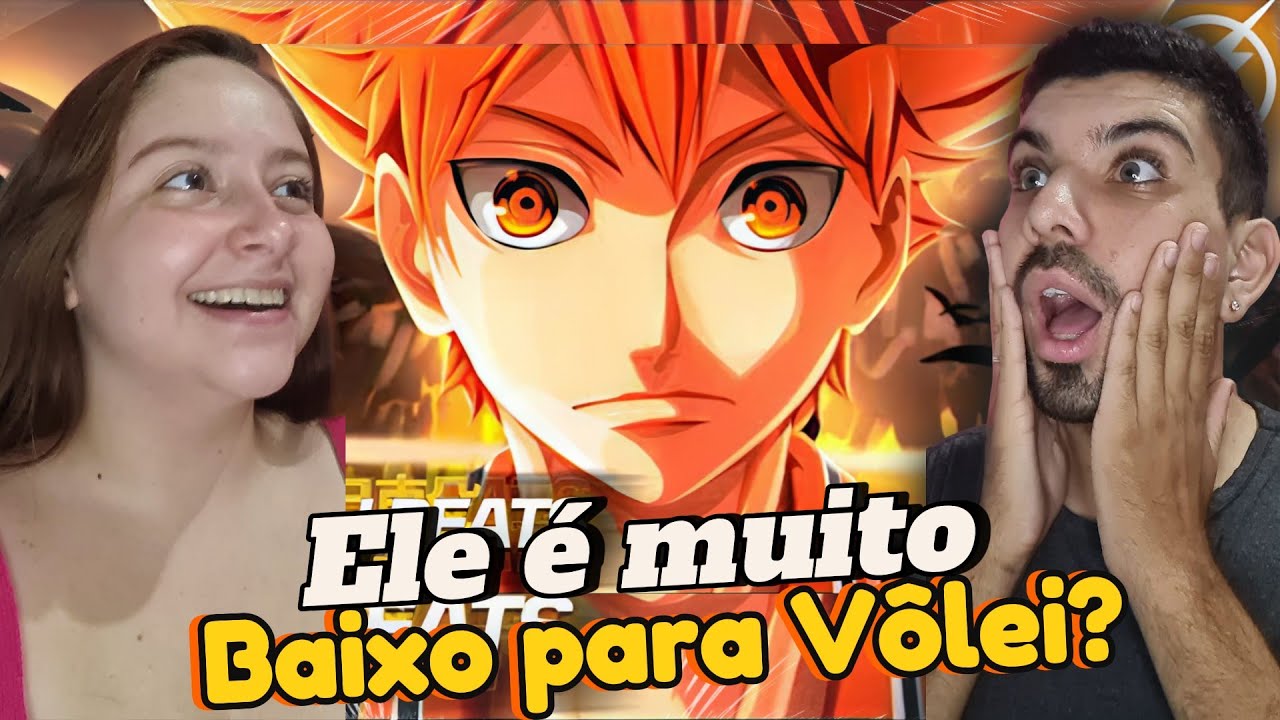 Rap do Hinata (Haikyuu) - ATÉ ME SUPERAR | Flash Beats | 🔥REACT CASAL NERD
