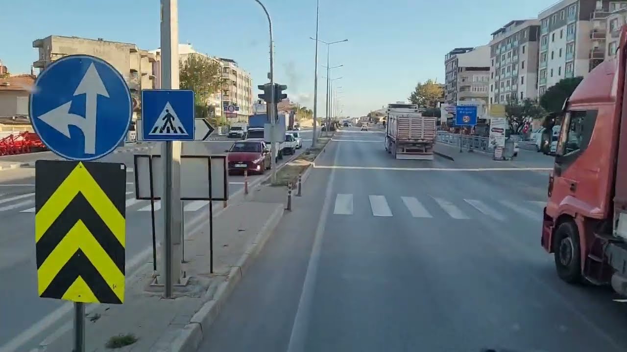 Çanakkale ,Ezine ,Ayvacık , Küçükkuyu  Altınoluk ,Güre ,Akçay, Edremit, Havran Arası yol manzarası