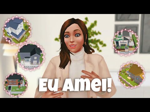 REAGINDO AS CASAS DOS INSCRITOS! | Victoria Sims