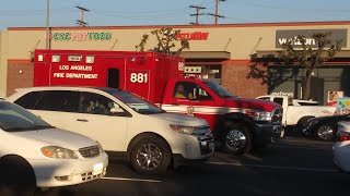 LAFD Rescue 881 Responding