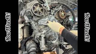 EASY!! Honda & Acura J-Series V6 Timing Belt/Water Pump Replacement #waterpump