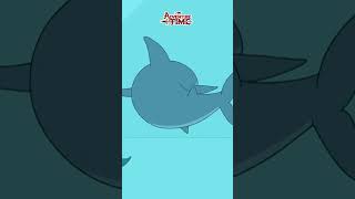 A Shark that Breathes 🐱 + 🦈 #SharkWeek #AdventureTime #cartoonnetwork
