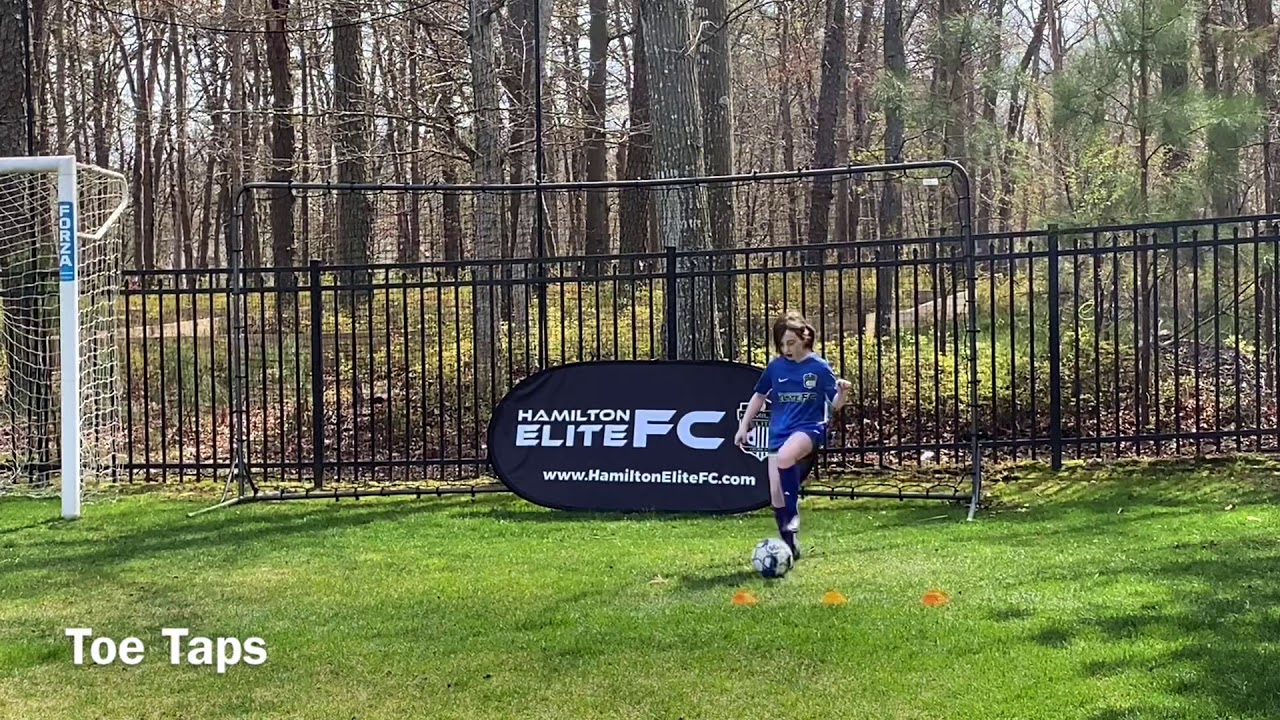 Hamilton Elite FC Ball Mastery: Toe Taps - YouTube
