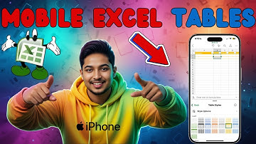 How To Insert Table In Excel In Mobile - For Beginners