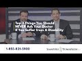 3 Things Disability Sufferers Should Never Ask Their Doctor - Disability Law Show: S2 E1