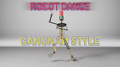 Robot Dance - Gangnam Style - A Blender Creation