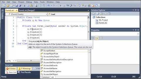Visual Basic Tutorial   83   Queues   YouTube