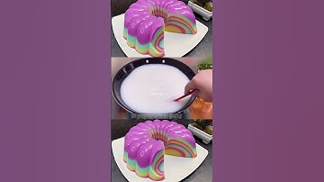 Thumbnail of Resep puding rainbow yang enak dan mudah dibuat! #puding #pudingrainbow #reseppuding