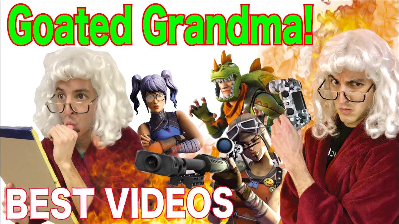 Лучшие видео с козлиной бабушкой в ​​TikTok / Смешные видео DeeLaneArts в Fortnite / Видео с бабу...