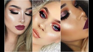 MAQUILLAJE PARA NAVIDAD Y AÑO NUEVO 2017/2018 🎅 | CHRISTMAS MAKEUP TUTORIALS