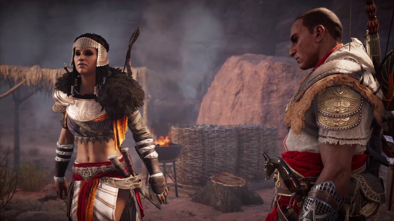 Assassin S Creed Origins Cutscenes Dlc The Hidden Ones No Chains