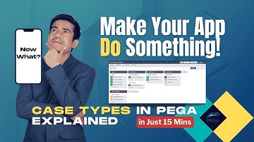 How to Create Case Types in Pega (Step-by-Step Beginner Tutorial) #pega #prpc #pegasystems