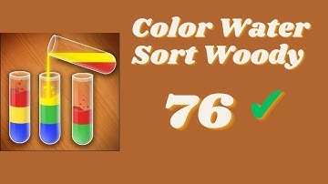 Color Water Sort Woody Puzzle Level 76