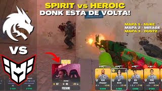 SPIRIT vs HEROIC (Jogo Completo) BetBoom Dacha Belgrade 2024