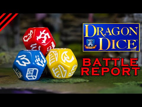 DRAGON DICE BATTLE REPORT - Amazons vs. Undead