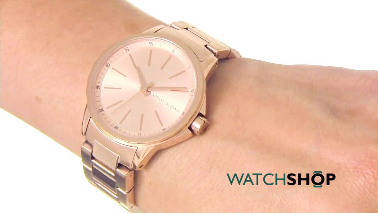 watch shop armani exchange