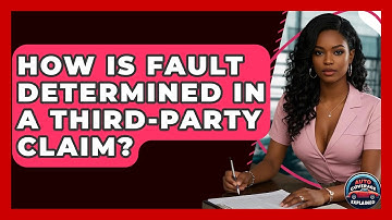 How Is Fault Determined In A Third-Party Claim? - Auto Coverage Explained