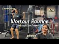 MY WORKOUT ROUTINE | Fitness goals, current split, qna