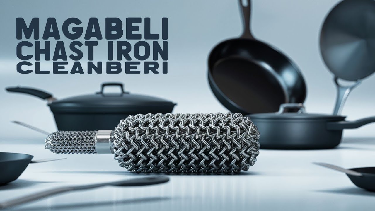 How to Use a Stainless Steel Chainmail Scrubber for Cast Iron Care ...