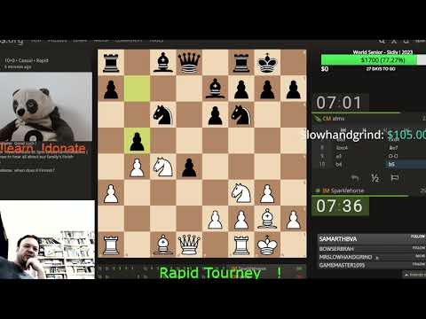 IM Sladgie Hosting Pawnda Rapid Tourney w/Viewers on lichess.org !learn  ! 