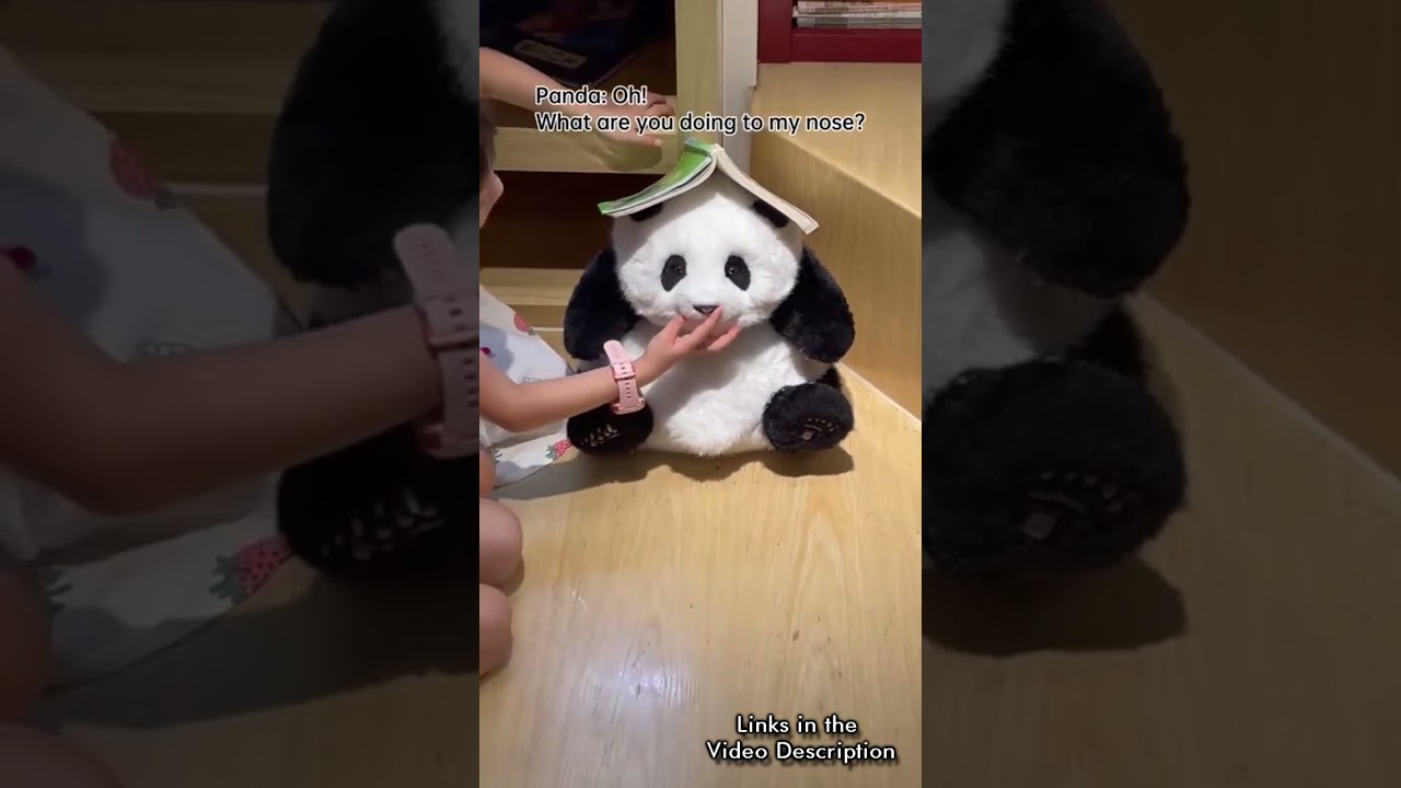 Chongker Panda Stuffed Animal Realistic Toy