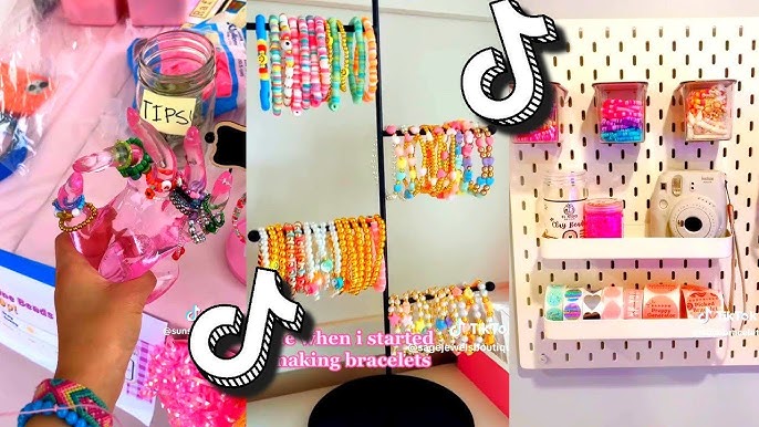 📿 Clay Bead Bracelet Making 💰 Small Business TikTok Compilation #81 