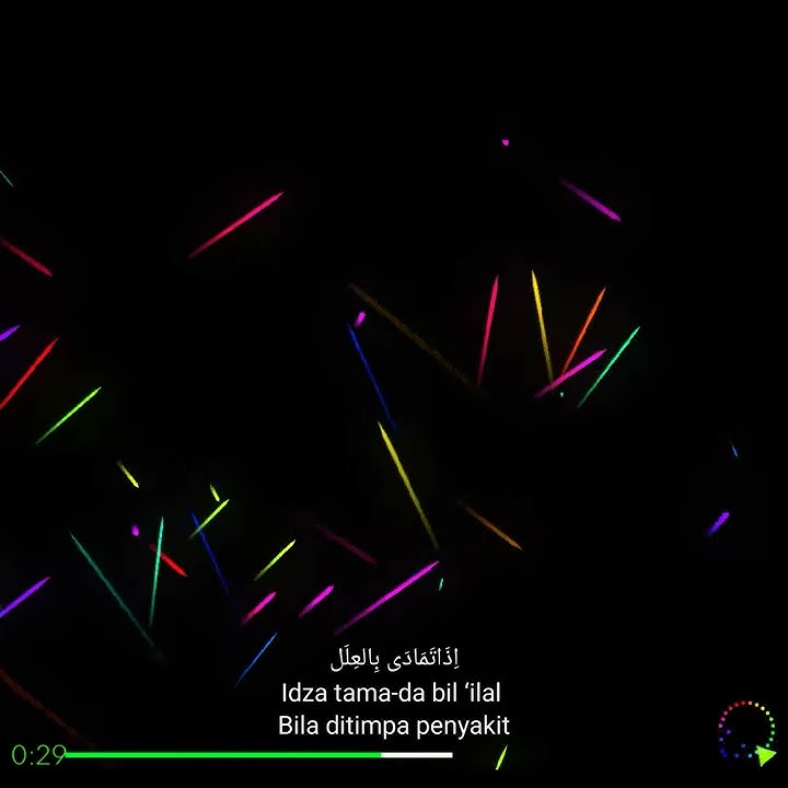 mentahan story lirik dj Innal Habibal Mustofa”