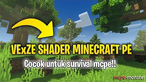 VExZE shader by hyrazero (fix bug) minecraft pocket edition NO lag