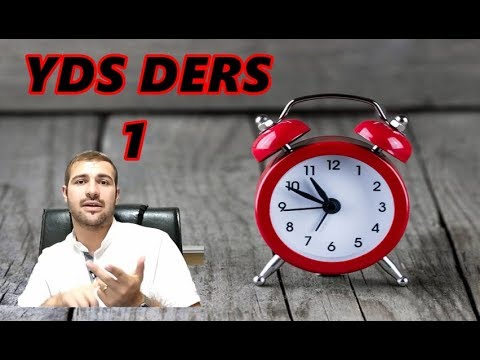 YDS DERS 1 - YDS NEDİR? KİMLER BU SINAVA GİRER? SORULAR NELERDİR?