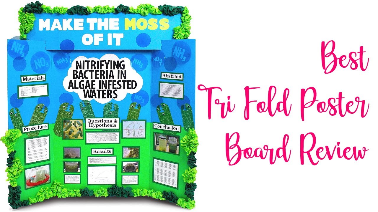 How to Decorate a Trifold Board