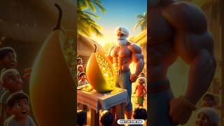 Farmer vs Greedy Thieves: The Golden Mango Story! #ai #gold #mango