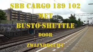 Uit de wat oudere doos: 20140620 SBB C 189 102 met Busto shuttle